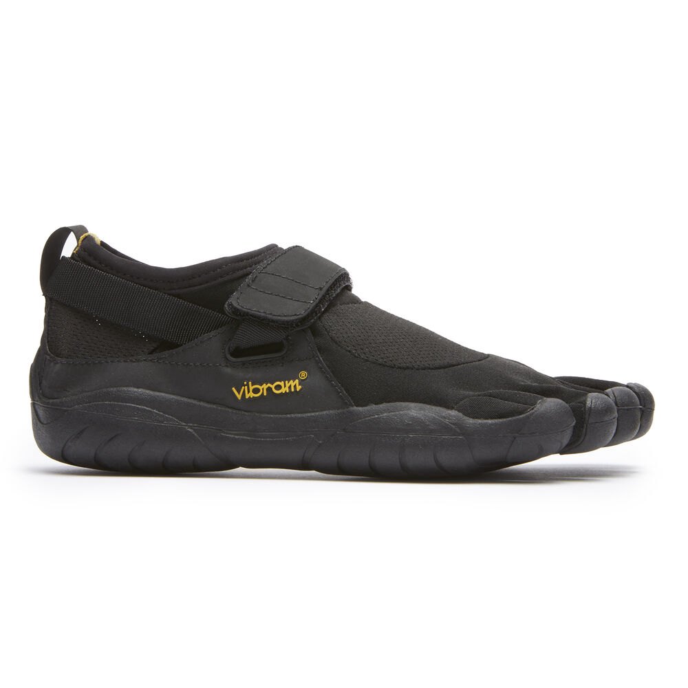 Zapatos De Trail Mujer Negros - FiveFingers Kso - UIALHW-794